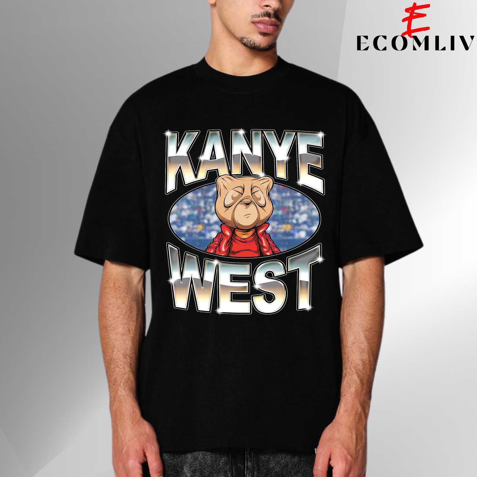Kanye West The College Dropout T-Shirt, Unisex Album Graphic Tee, Streetwear Hip Hop Shirt